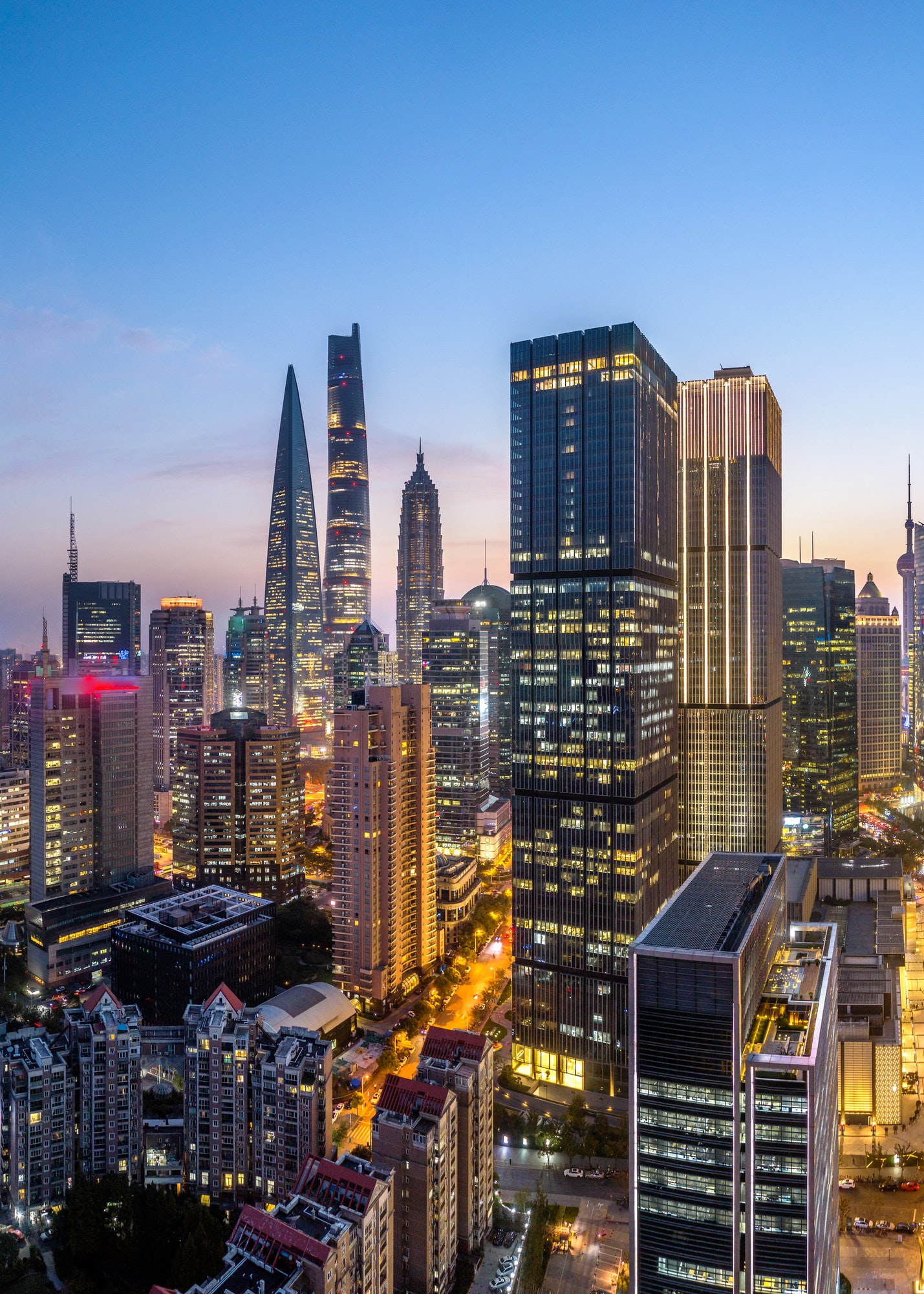 Shanghai skyline